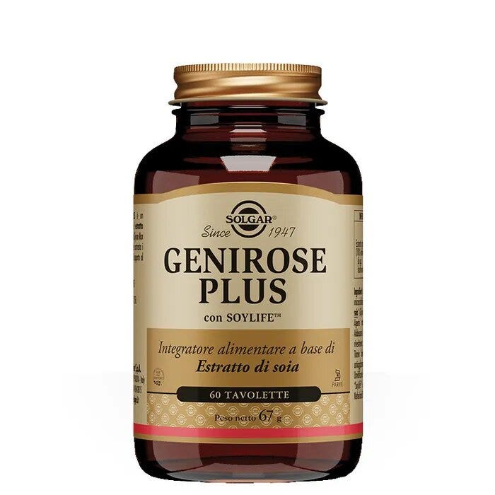 Genirose Plus Solgar 60 Tavolette-3