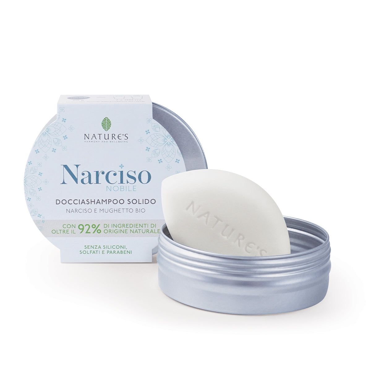 Biosline Nature's Narciso Nobile Docciashampoo Solido 60 g