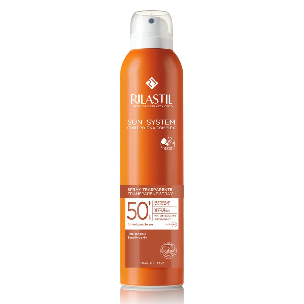 Rilastil Sun System Spray Trasparente Solare SPF 50+ Corpo 200ml-1