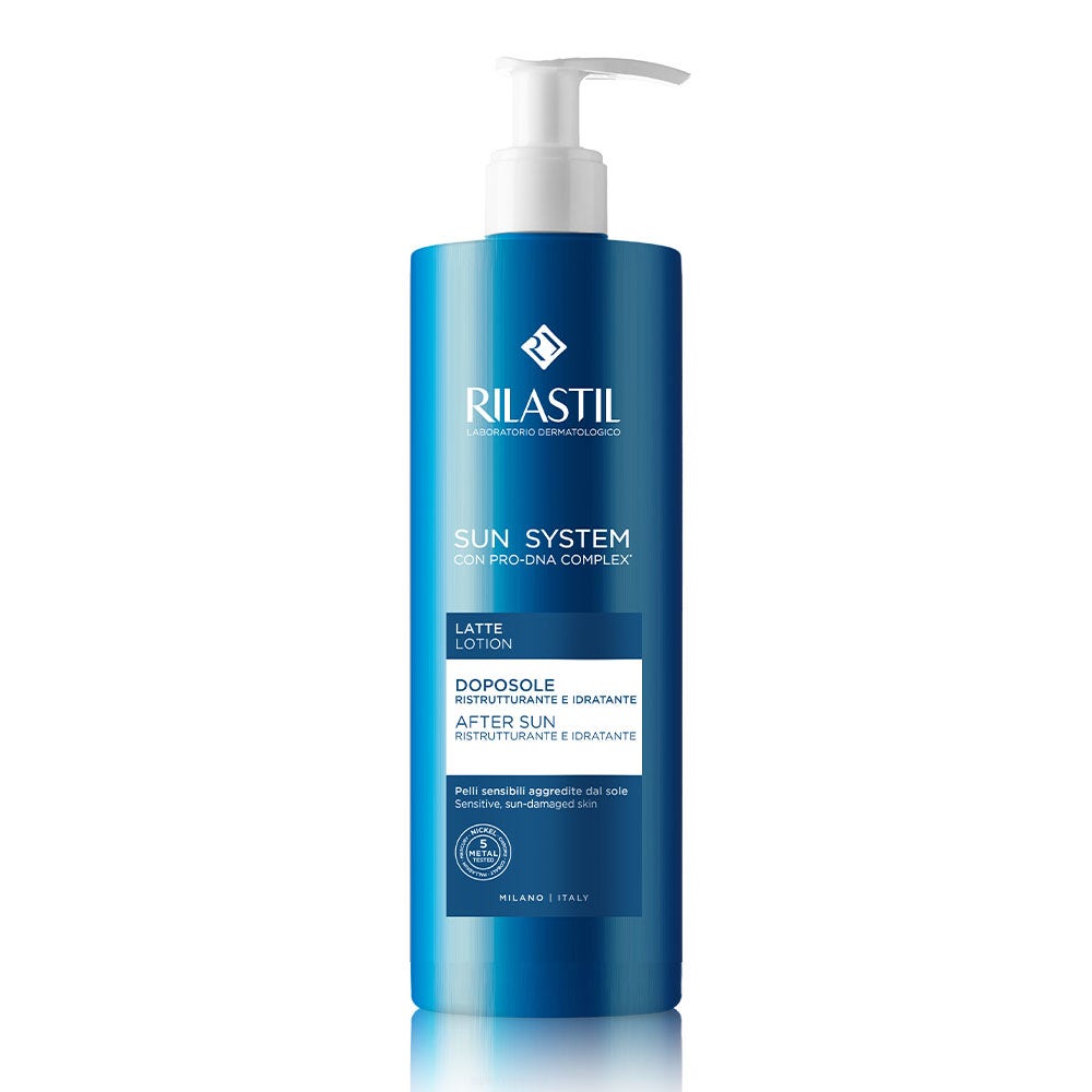 Rilastil Sun System Latte Doposole Ristrutturante E Idratante Viso Corpo 400ml-1