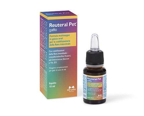 NBF Lanes Reuteral Pet Gatto Gocce 10ml-1