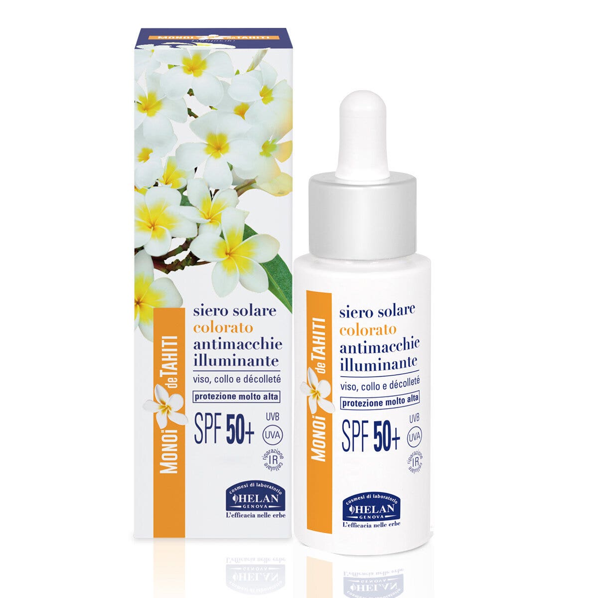 Helan Monoi De Tahiti Siero Solare Colorato Antimacchie Illuminante 30ml SPF50+-2