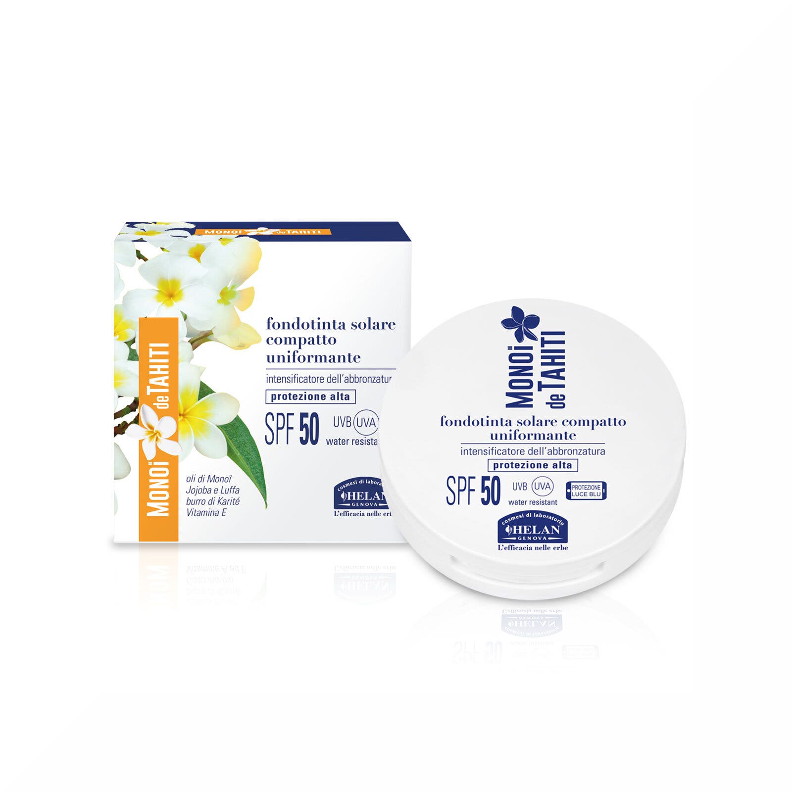 Helan Monoi De Tahiti Fondotinta Solare Compatto Uniformante Tiki SPF50-3