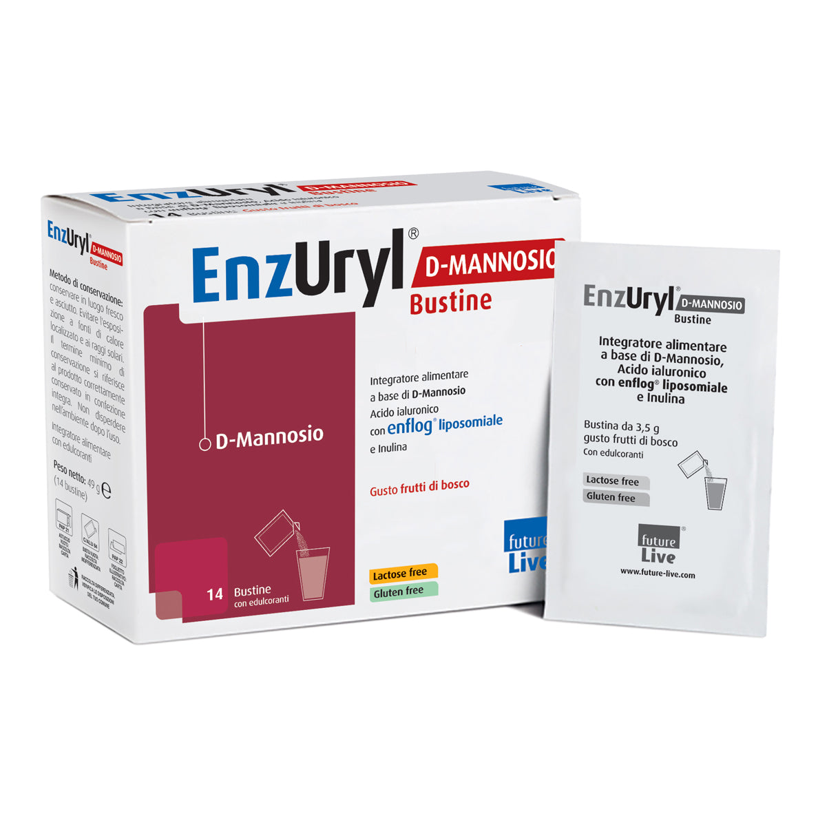 Enzuryl D-Mannosio 14 Bustine