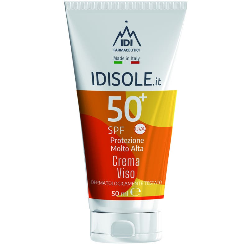Idisole-IT Protezione Solare Molto Alta SPF 50+ Crema Viso 50ml-1