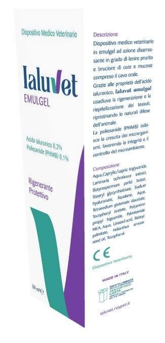 Roydermal Ialuvet Emulgel Per Cani/Gatti 50ml-2