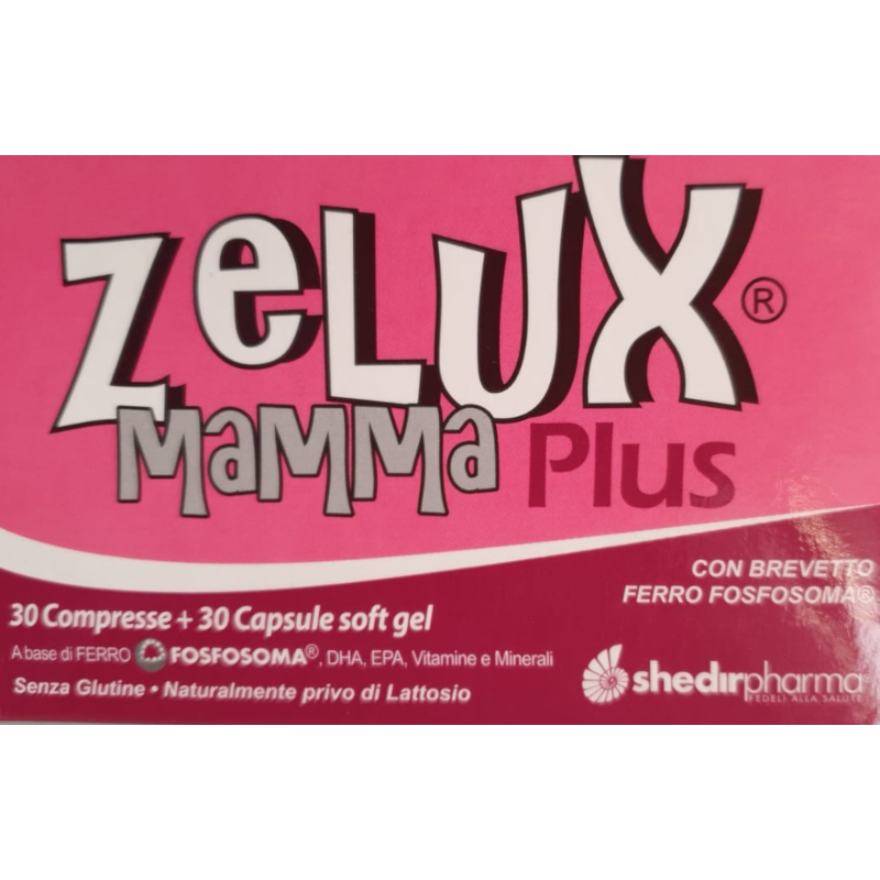 Zelux Mamma Plus 30 Compresse + 30 Capsule Soft Gel -1
