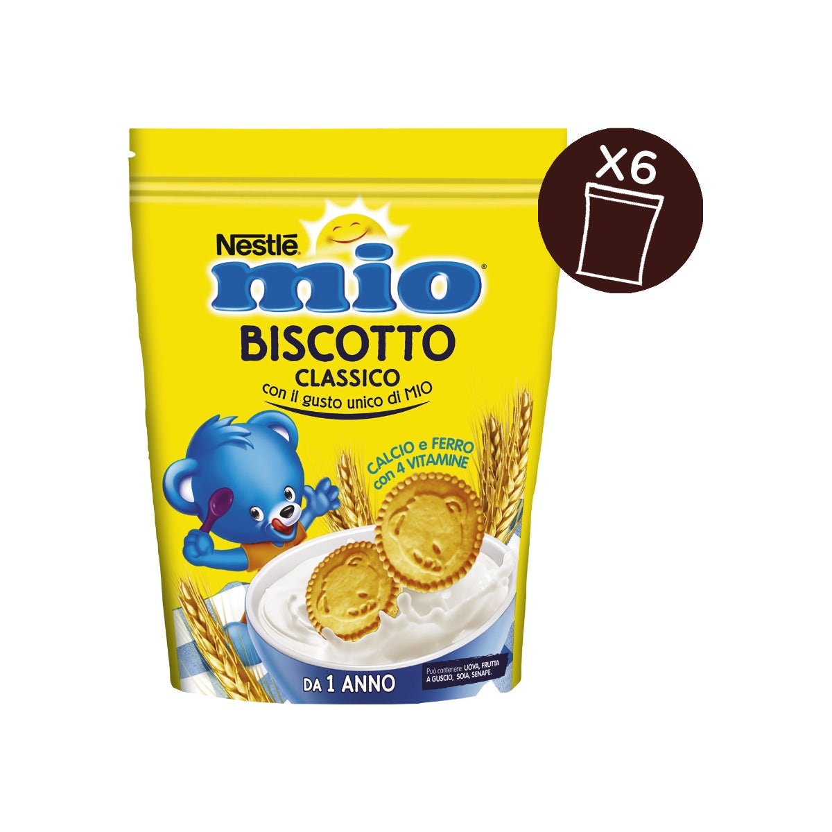 Nestlè Mio Biscotto Gusto Classico Da 12 Mesi Sacchetto 180g-4