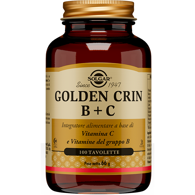 Solgar Golden Crin B+C 100 Tavolette-2