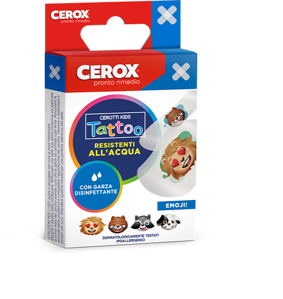 Cerox Cerotti Bambini Tattoo 20 Pezzi-1