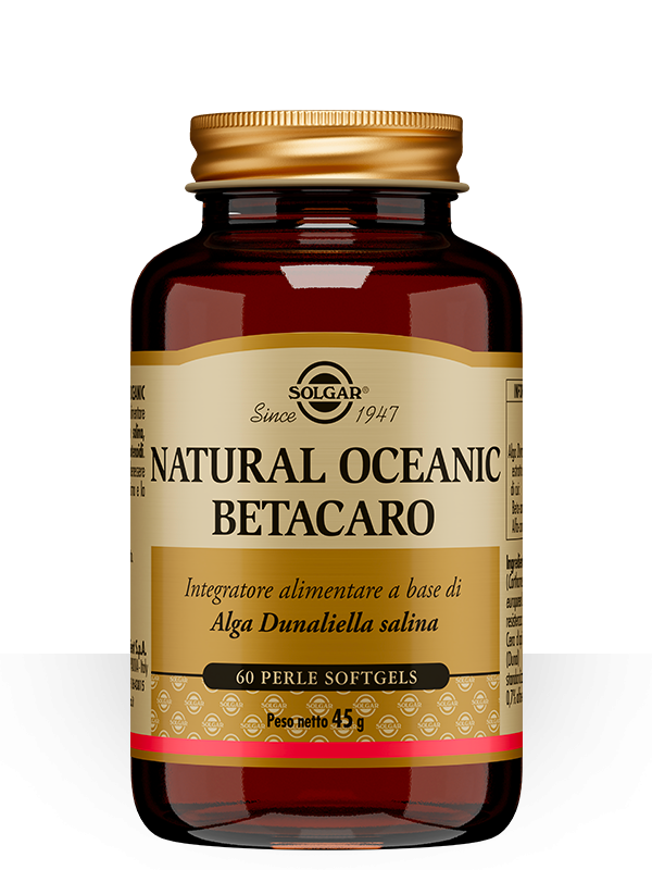 Solgar Natural Oceanic Betacaro 60 Perle Softgels-2
