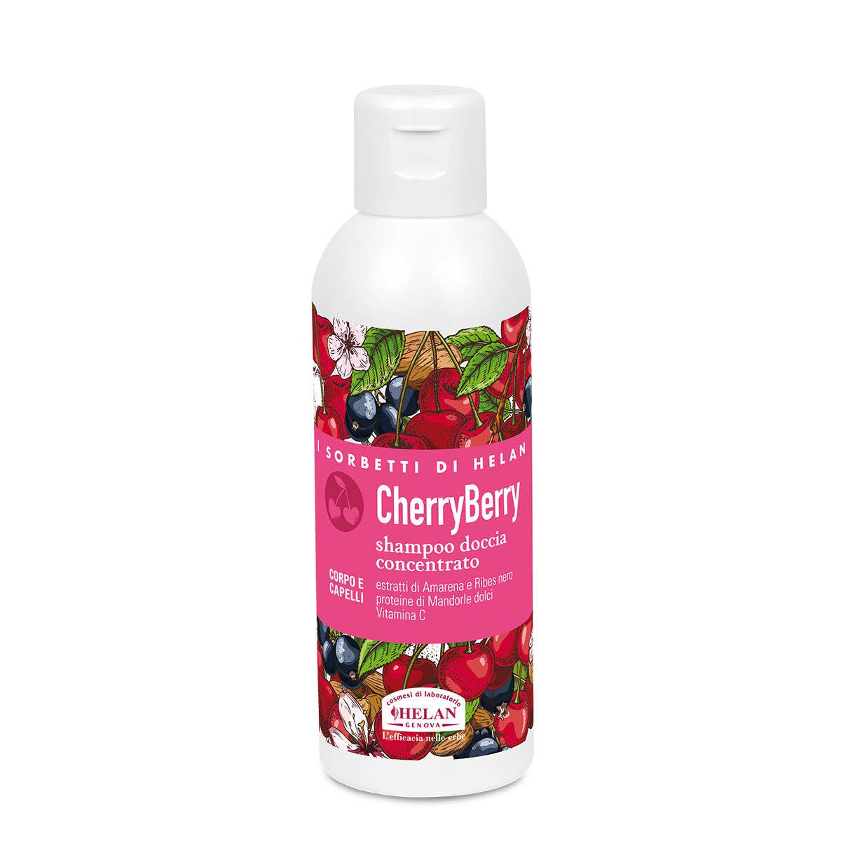 Helan I Sorbetti CherryBerry Shampoo Doccia Concentrato 150ml-2