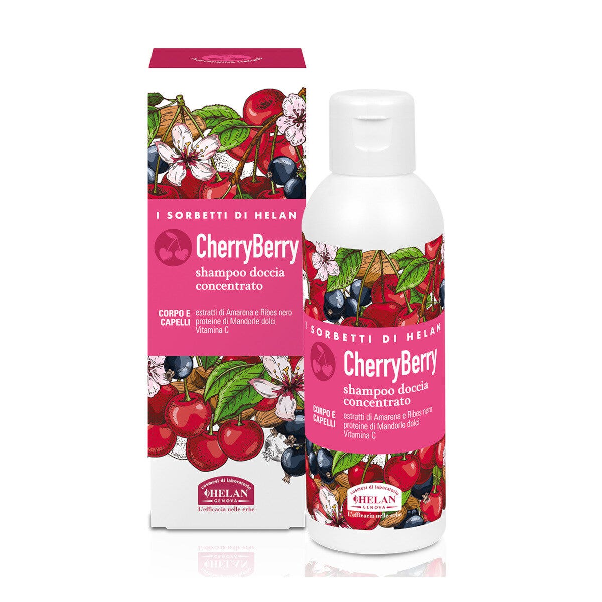 Helan I Sorbetti CherryBerry Shampoo Doccia Concentrato 150ml-1