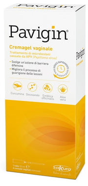 Pavigin Cremagel Vaginale 30 ml con 6 Cannule Vaginali Monouso-0