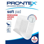 Medicazione Adesiva Sterile Prontex Soft Pad 10x8 cm 5 Pezzi-0