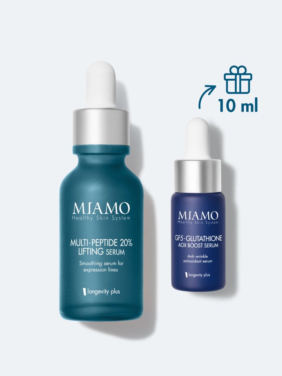 Miamo Protocollo Lift & Oax Multi-Peptide 20% Lifting Serum 30ml + GF5-Glutathione Aox Booster Serum 10ml-1