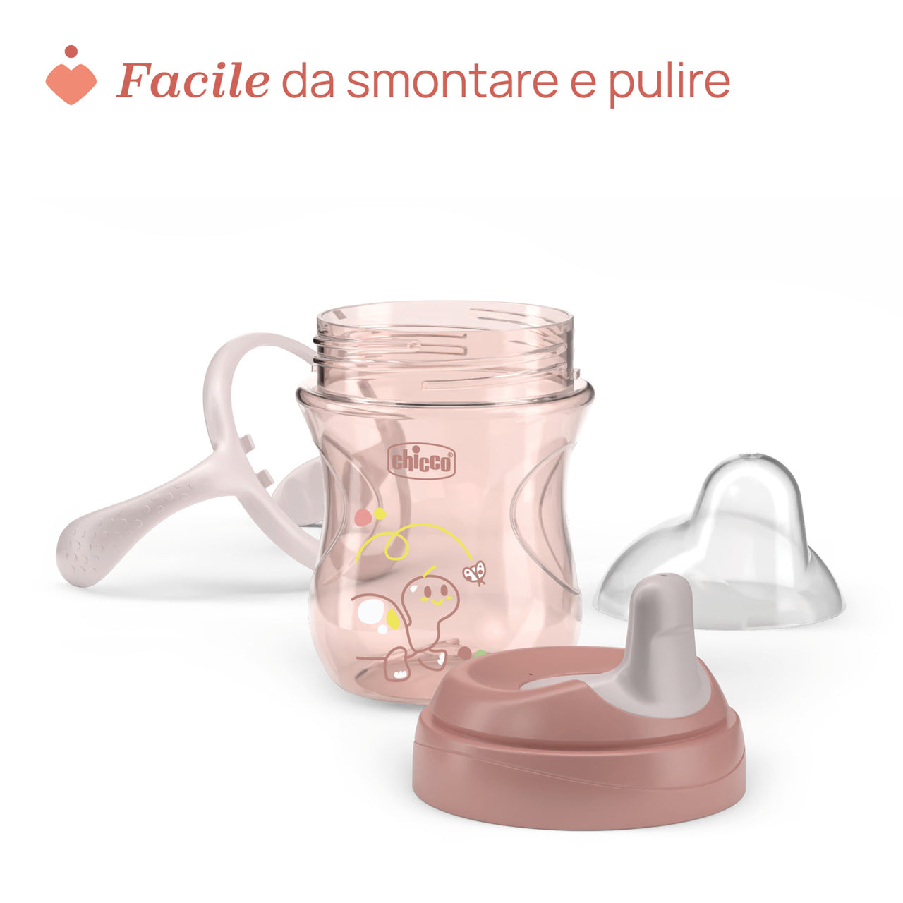 Chicco Tazza Training Colore Rosa 6m+