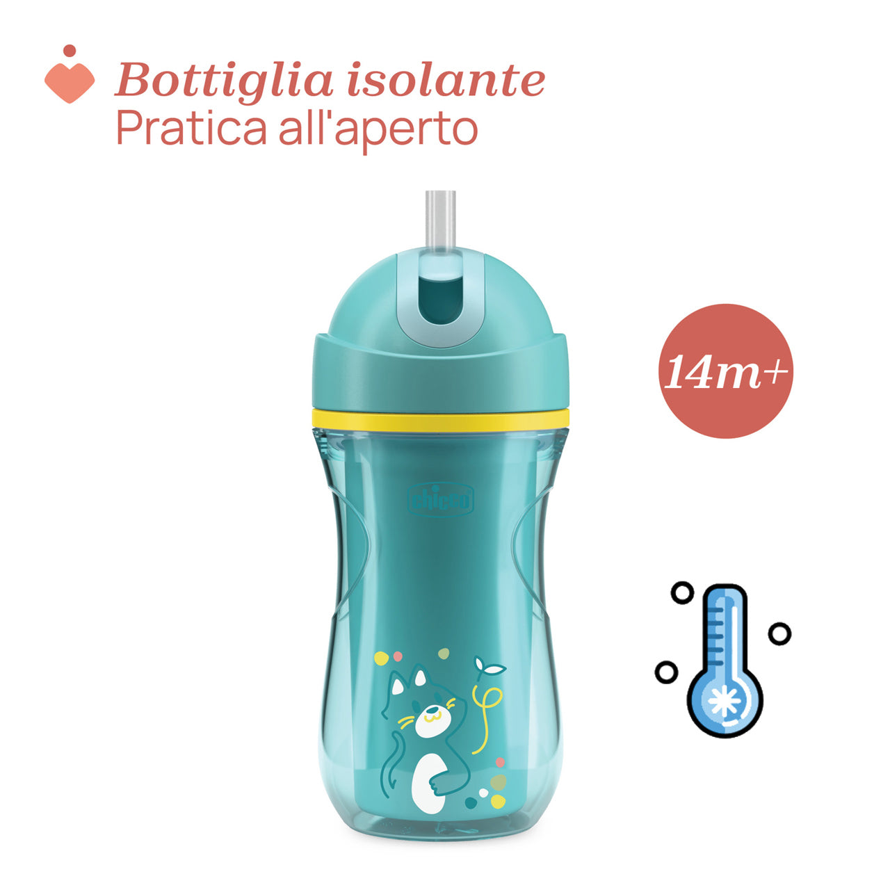 Chicco Tazza Sport Colore Azzurro 14m+