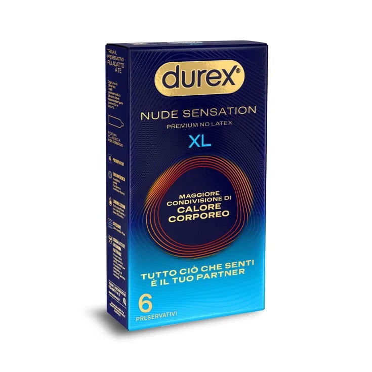 Durex Nude Sensation XL 6 Preservativi-3