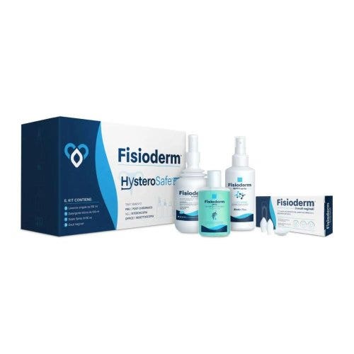 Hysterosafe Smart Kit 1 Detergente Intimo 100 ml + 1 Septo Spray 100 ml + 3 Lavande da 150 ml + 3 Ovuli da 2 g-0