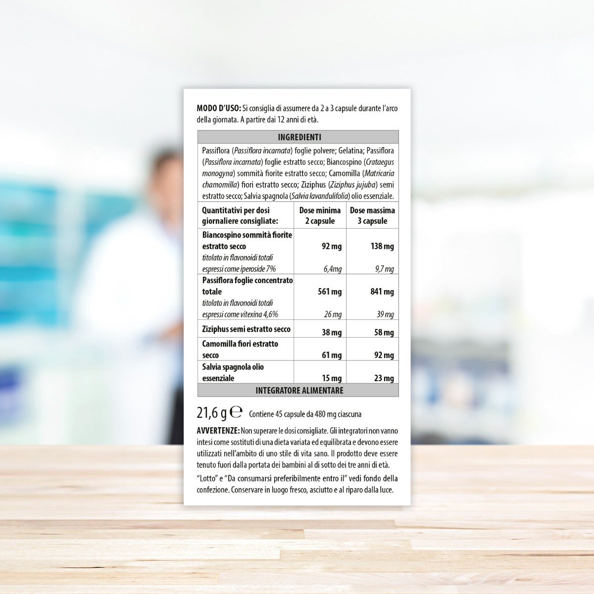 Aboca Armovita CalmStress Advanced 45 Capsule-4