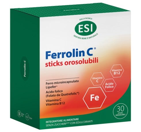 Esi Ferrolin C 30 Stick Orosolubili-1