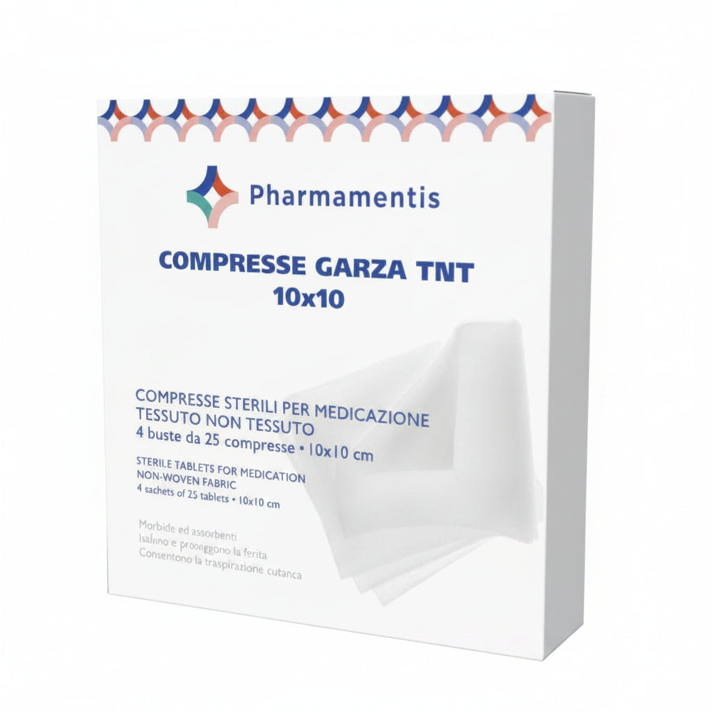 Pharmamentis Garza Tnt 10x10cm 100 Pezzi