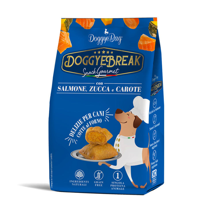 Doggye Bag Doggyebreak Salmone Zucca e Carote 180 g