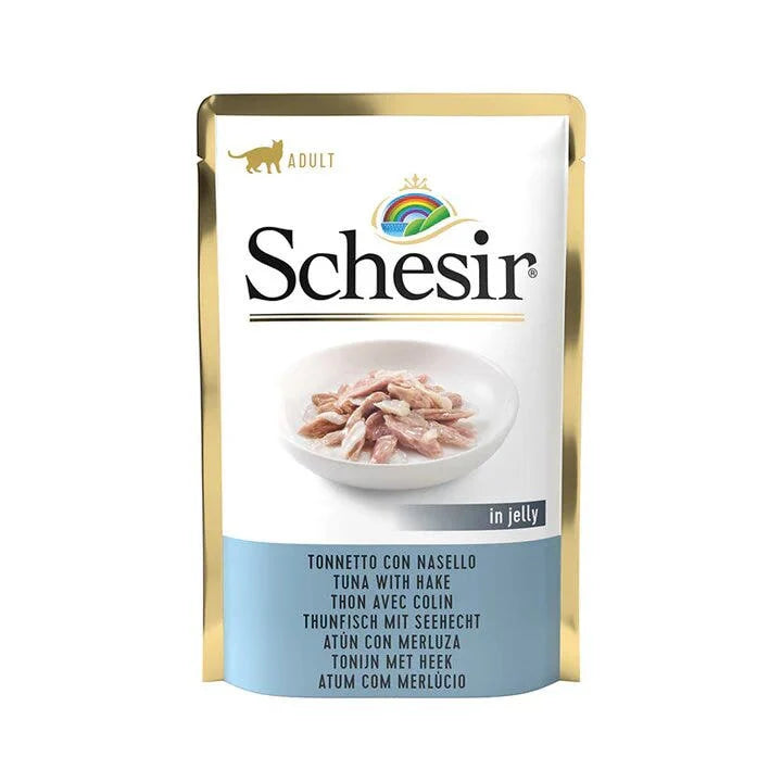 Schesir In Jelly Gatto Tonnetto Con Nasello In Gelatina 85g