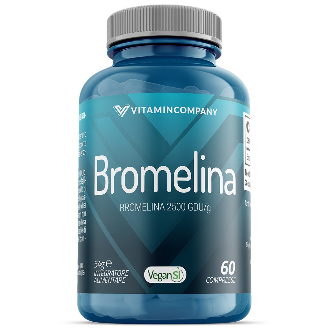 Vitamincompany New Bromelina 60 Compresse-2