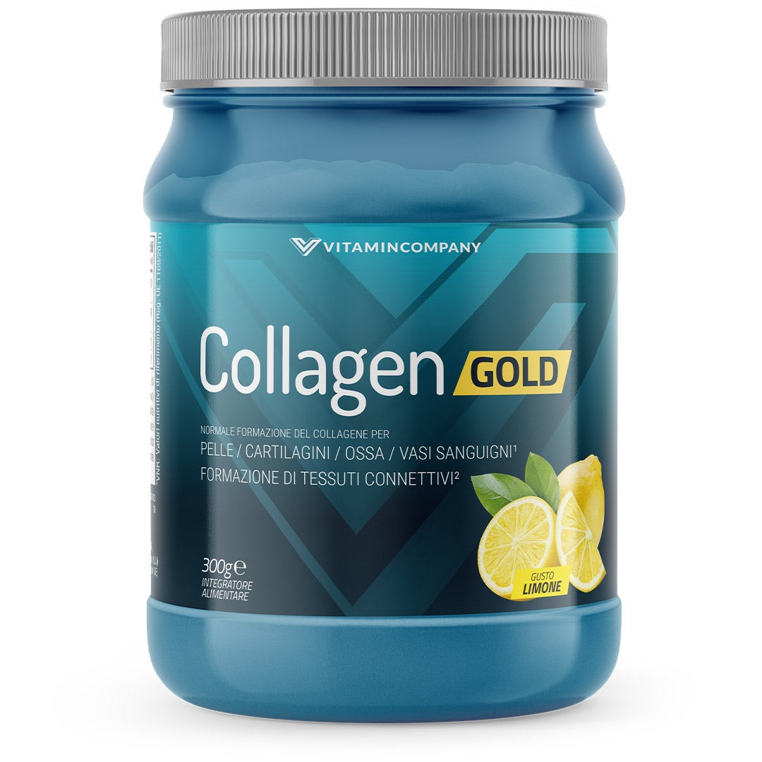 Vitamincompany New Collagen Gold Gusto Limone 300g-1