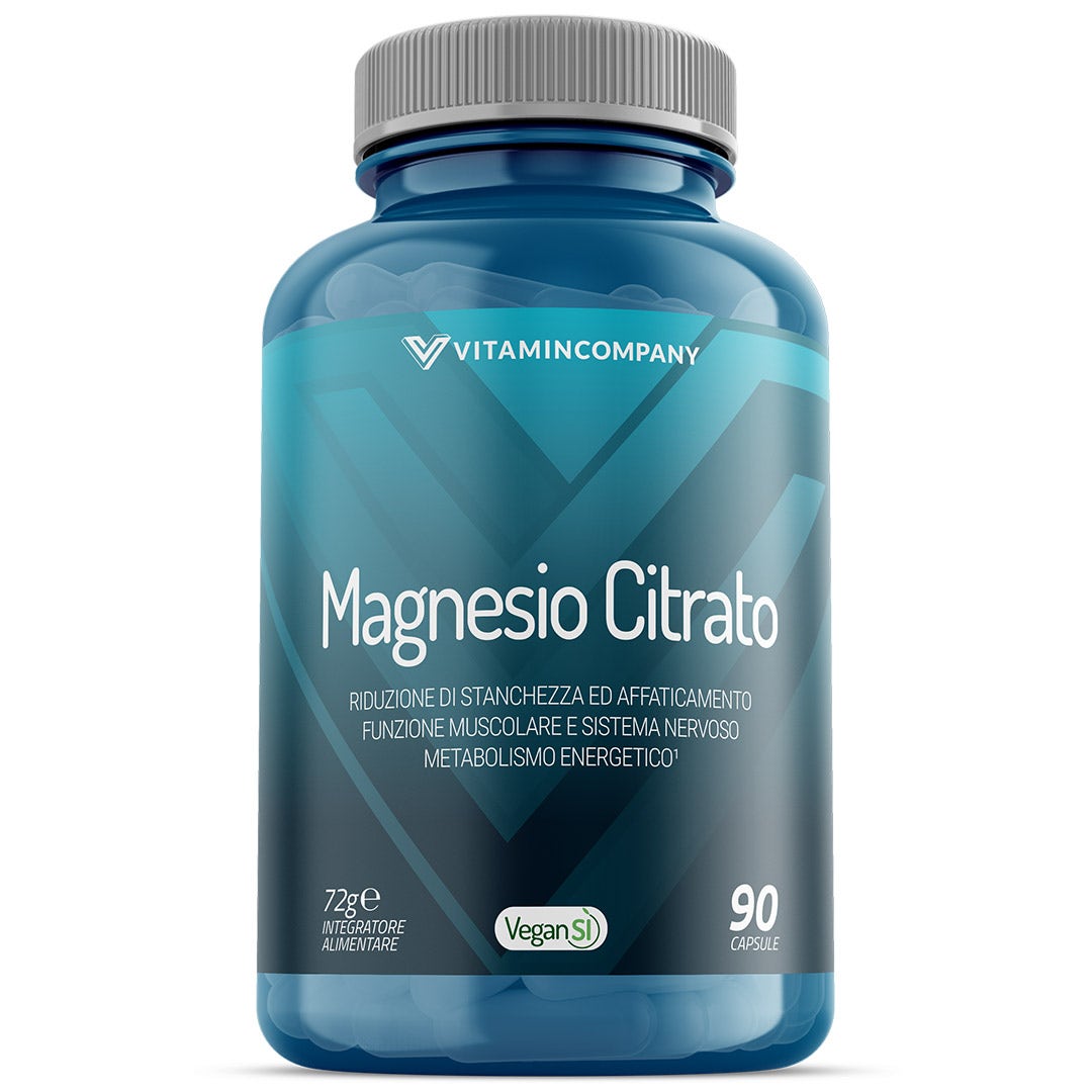 Vitamincompany New Magnesio Citrato 90 Capsule-2
