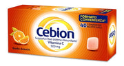 Cebion 40 Compresse Masticabili all’Arancia Vitamina C 500 mg