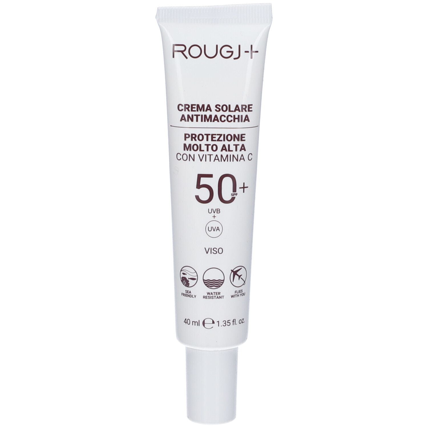 Rougj Crema Solare Viso 50+ Antimacchia 40 ml