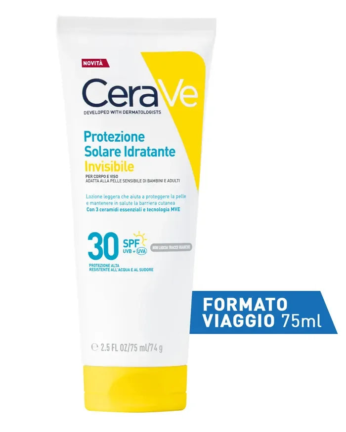 Cerave Protezione Solare Idratante Invisibile 75ml SPF30