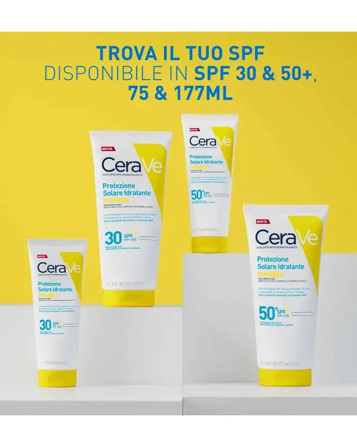 Cerave Protezione Solare Idratante Invisibile 75ml SPF30