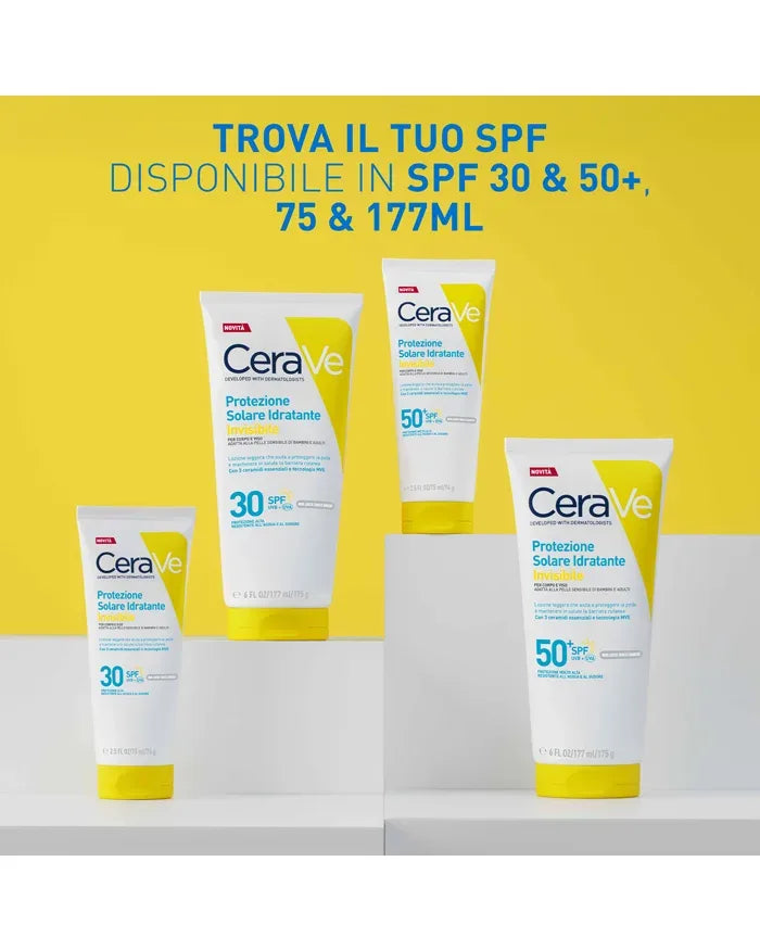Cerave Protezione Solare Idratante Invisibile 177ml SPF50+