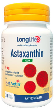 Longlife Astaxanthin Vegan 8mg 60 Perle