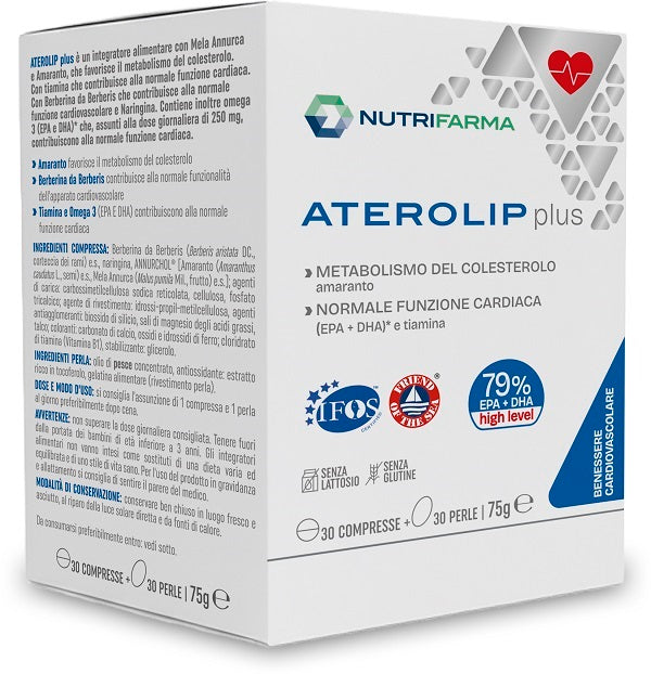 Aterolip Plus 30 Compresse + 30 Perle