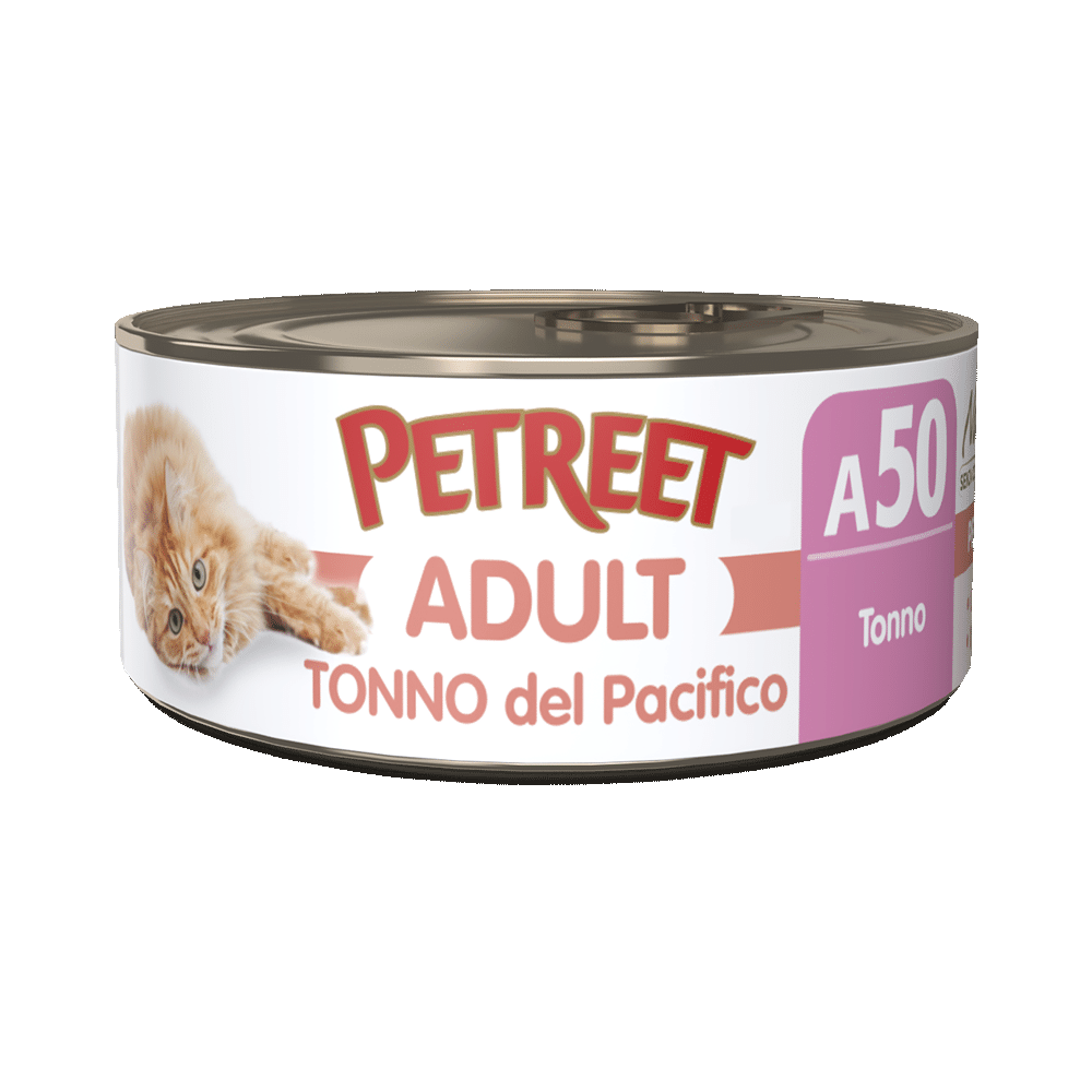 Petreet Adult Tonno Del Pacifico Per Gatti Lattina 70g-1
