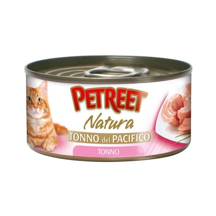 Petreet Natura Gatto Tonno Del Pacifico Con Carote 140g-1