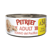 Petreet Adult Tonno Del Pacifico Con Pollo Per Gatti Lattina 70g-1