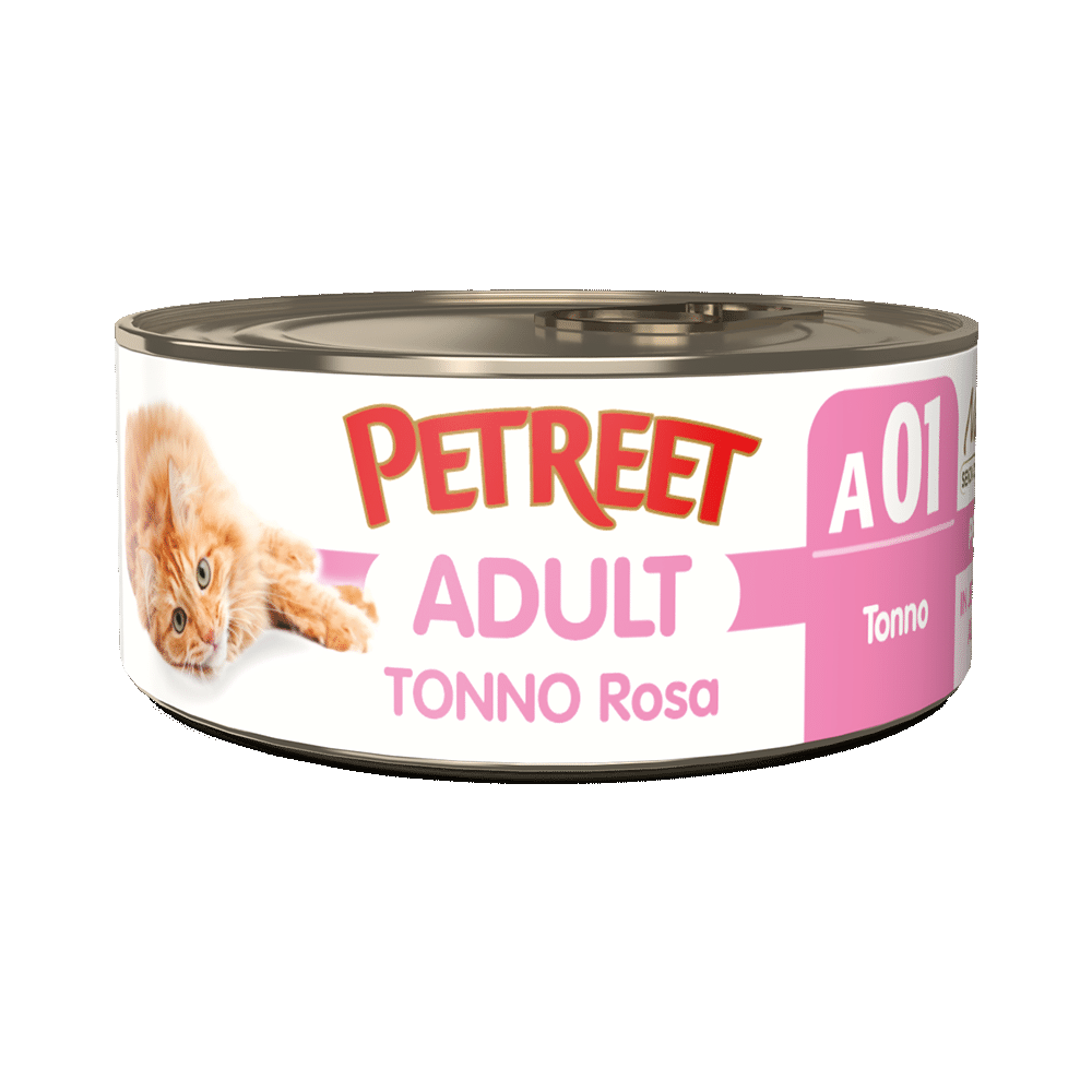 Petreet Adult Tonno Rosa Per Gatti Lattina 70g-1