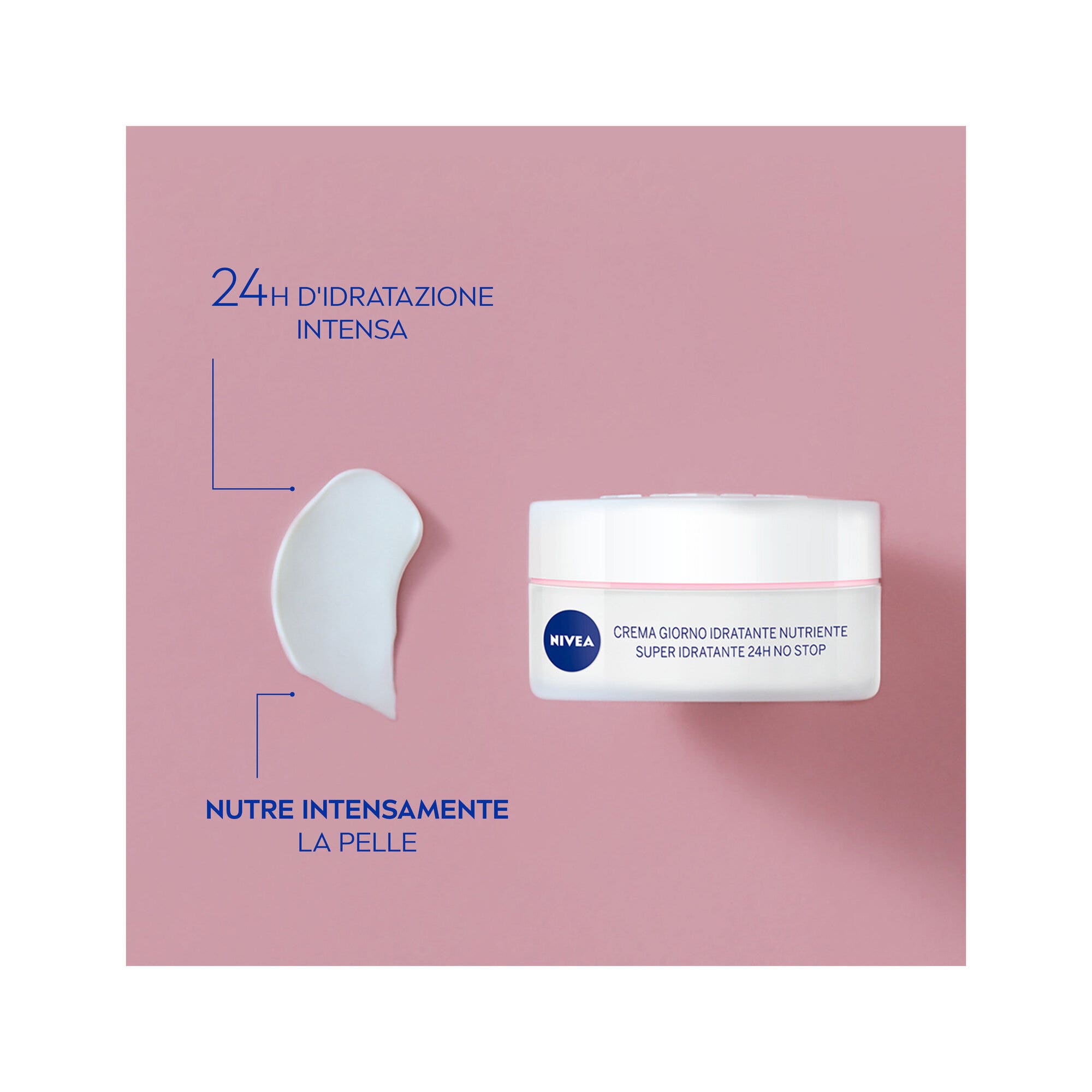 Nivea Crema Giorno Nutriente 24h Idratazione Spf15 50 ml Crema Viso Idratante Pelle Secca-6