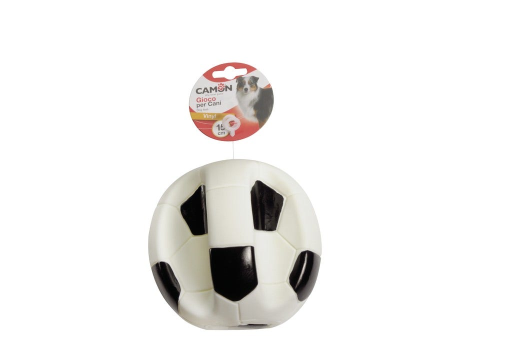 Camon Palla Vinile Calcio-Basket 15cm Per Cani -3