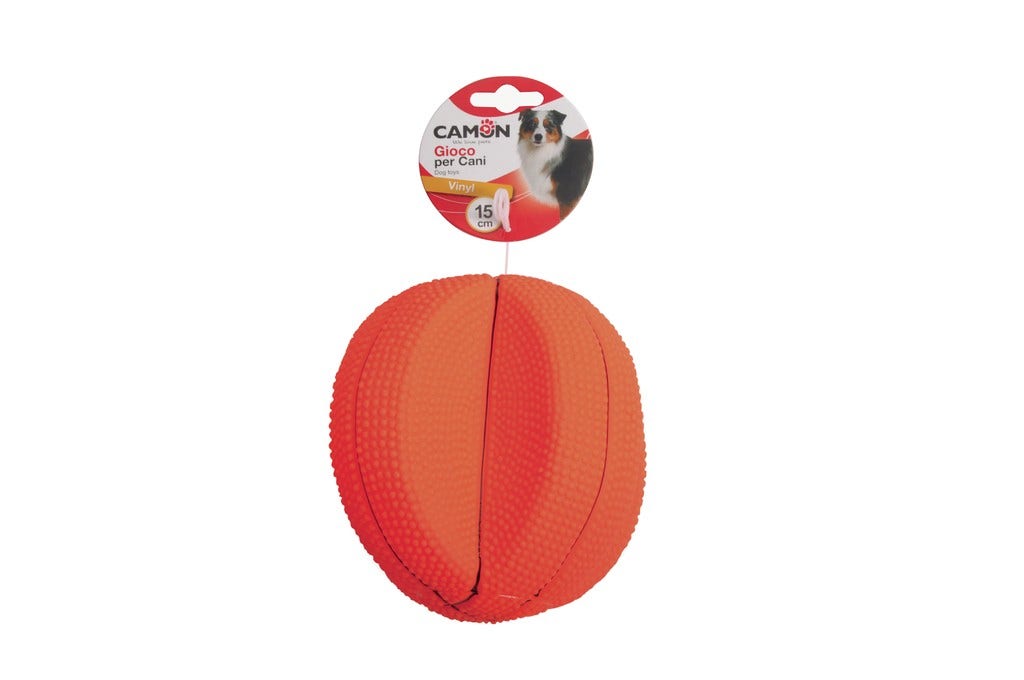 Camon Palla Vinile Calcio-Basket 15cm Per Cani -2