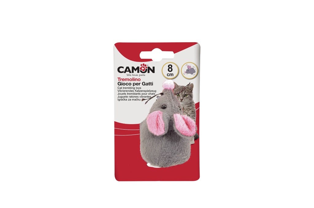 Camon Topo Tremolino Per Gatti 8cm-3