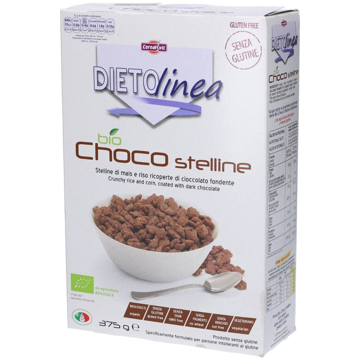 Dietolinea Bio Choco Stelline 375 g-0