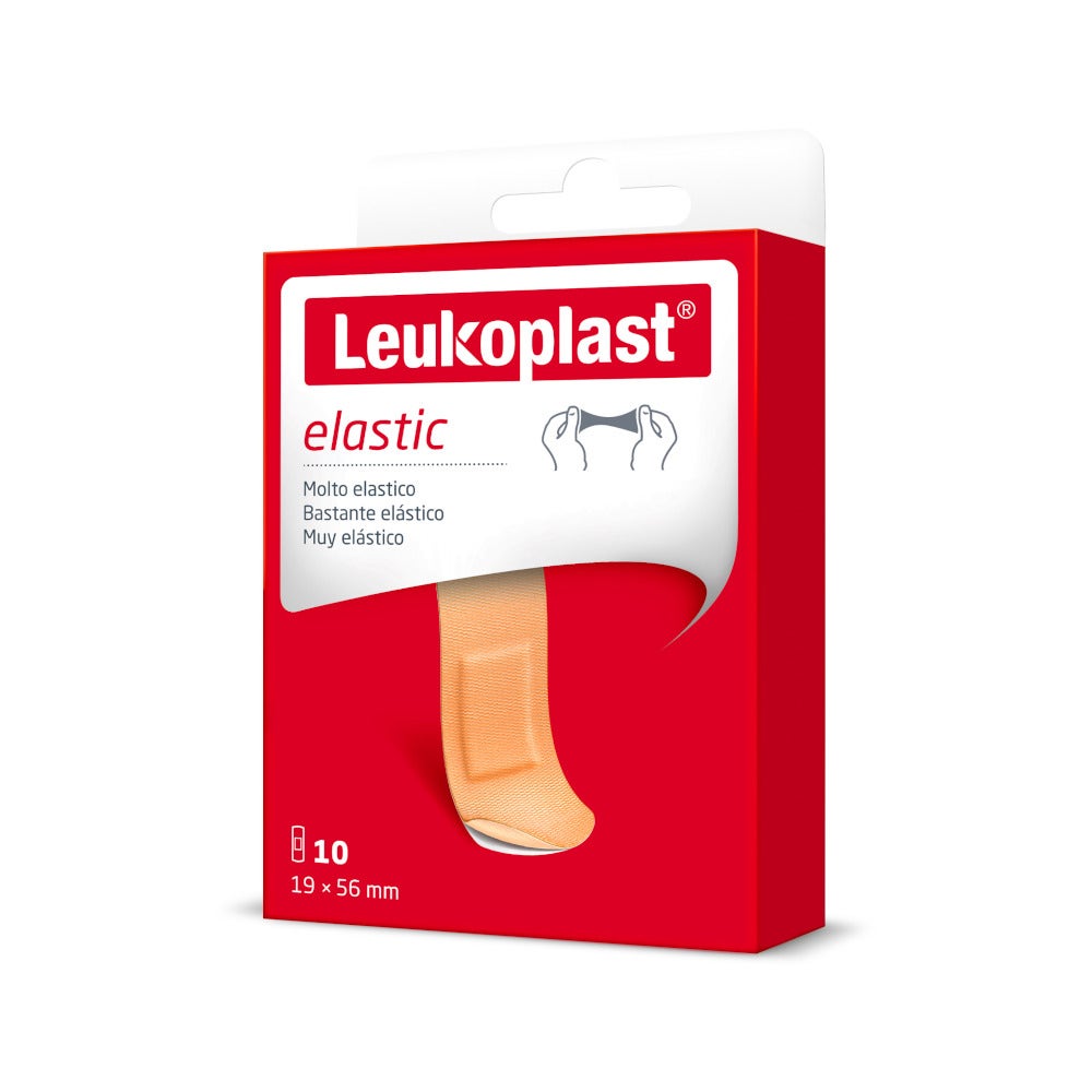 Leukoplast Elastic 19x56mm 10 Pezzi-3