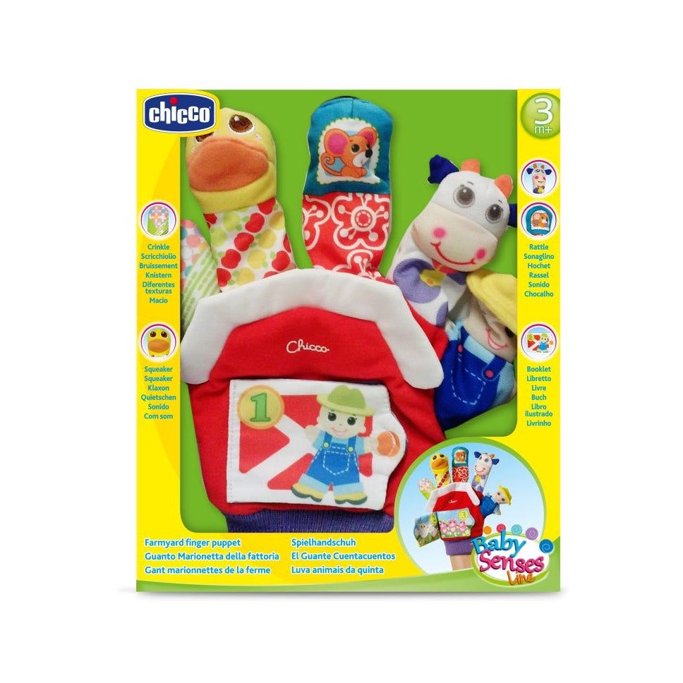 Chicco Gioco Guanto Marionetta Della Fattoria -3